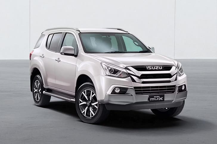 Isuzu Mu X Color Silky White Pearl Isuzu Mu X Color Silky White Pearl